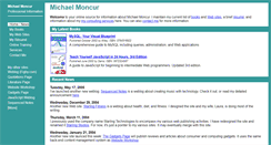 Desktop Screenshot of michaelmoncur.com